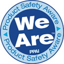 Product safety awareness logo Product safety awareness logo